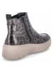rieker Schlupfstiefel in grau-kombi