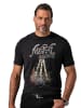 JP1880 Kurzarm T-Shirt in schwarz