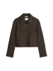 Marc O'Polo Overshirt regular in Stone Brown Melange