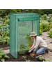 relaxdays 3 x Tomatengewächshaus in Grün - (B)100 x (H)150 x (T)50 cm