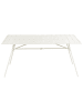 Beliani 7-tlg Gartentisch Set TERENZO in Beige