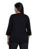 Ulla Popken Shirt in schwarz