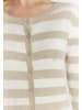 usha BLUE LABEL Damen Strickjacke in Stein Wollweiss