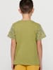 KOROSHI Kurzarm-t-shirt in khaki