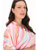 Usha Women Plus Size T-Shirt in multicolor pink