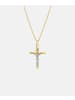 Diamant L'éternel Halskette aus 585 Gelbgold
