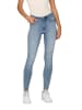 ONLY Jeans ONLBLUSH MID SK REA685 skinny in Blau