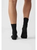 SNOCKS Klassische Damen Socken Schwarz 4 Paar