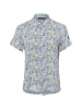 Franco Callegari Bluse Debby in blau rosa - 0008
