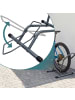 relaxdays Fahrradständer in Anthrazit - (B)41 x (H)38 x (T)59 cm