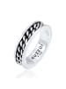 KUZZOI Ring für Herren in silber