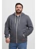 BLEND Kapuzensweatjacke BHHulker Big & Tall in Mittelblau