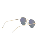 Funky Buddha Frauen Sonnenbrille Rechtwinklig Gold