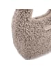 Seidenfelt Letje Schultertasche 47 cm warm taupe