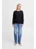 ICHI Strickpullover IHODANSA Loose fit in Total Eclipse