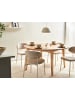 Beliani Esszimmertisch HUNTLEY in Braun - (W) 140 x (H) 75 x (L) 140 cm