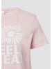 QS T-Shirt kurzarm in Pink