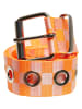 Urban Classics Belt in neonorange/white