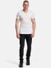 Tazzio T-Shirt "E107" - 7er-Pack - in Weiß