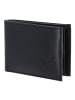 oxmox Leather Geldbörse RFID Schutz Leder 11 cm in schwarz-frog 2.0
