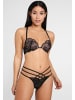 LASCANA Push-up-BH in schwarz-toffee