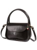 Florence Florence Handtasche Leder schwarz ca. 20cm
