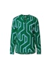 Street One Langarmbluse in dark brisk green