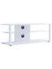 ebuy24 TV Tisch FolasL 11 Weiß 115 x 41 cm