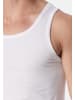 UNCOVER BY SCHIESSER Unterhemd / Tanktop Basic in Weiß
