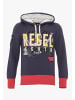 PLUS EIGHTEEN Herren Kapuzenpullover in Petrol