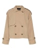 Vero Moda Trenchcoat in Silver Mink