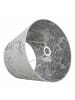 Licht-Erlebnisse Lampenschirm Ø 38 x (H)30 cm in Silber