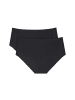 Triumph Slip 2er Pack in Schwarz