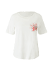 s.Oliver BLACK LABEL T-Shirt kurzarm in Creme