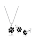 Elli Schmuck-Set für Damen in Schwarz