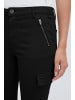 PULZ Jeans Cargohose PZROSITA HW Pocket PA - 50207391 in schwarz