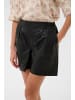 CULTURE Ledershorts CUbit Casual fit in Black