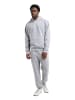 Carlo Colucci Hoodie ohne Reißverschluss Frigo in Grau Meliert