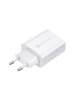 COFI 1453 NETZ - Ladegerät mit USB Typ C - 3A 25W Anschluss mit PD in Weiß