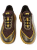 Camper Sneaker " CRCLR " in Dunkelbraun - Gelb