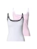 Urban Classics Tanks & Camis in blushedrose/white+white/black