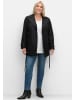sheego Trenchcoat in schwarz