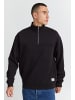 !SOLID Sweatshirt SDMason HalfZip SW 21107100 in schwarz