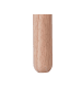 Beliani Hocker HELEN in Grün/Braun - (W) 40 x (H) 38 x (L) 40 cm