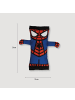 Spiderman Spiderman Hundespielzeug mit Quietscher – Weiches Polyester in Blau