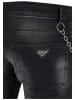 2Y Studios Jeans-Shorts in black