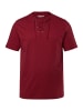 Men Plus Kurzarm T-Shirt in kupfer braun