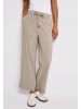 Street One Casual Fit Hose mit Turn-Up in Beige