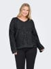 ONLY Carmakoma Strickpullover in Black 1