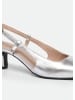 comma Pumps in 0010_silber